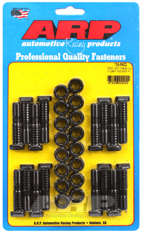ARP SB Chevy 400 wave-loc hi-perf rod bolt kit