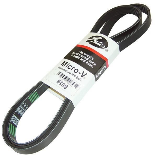 Gates 00-03 Volvo VN Series Cummins N14 Diesel Fan Heavy Duty V-Ribbed Belt