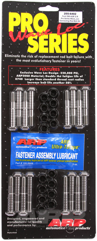 ARP BB Ford 390-428 wave-loc rod bolt kit