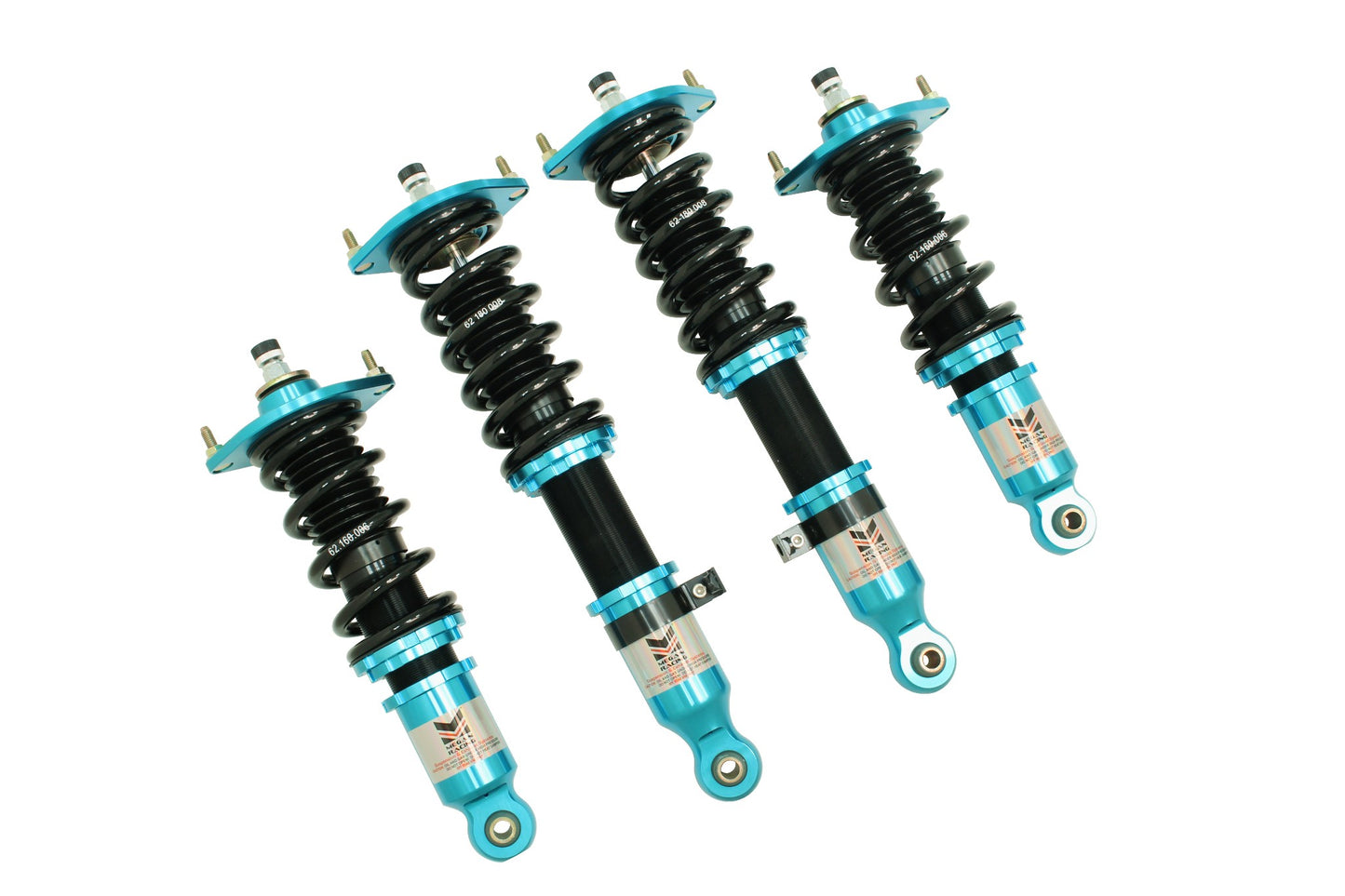 MEGAN RACING EZII Coilover Shock Spring Damper Kit for 90-05 Miata MX5 NA NB