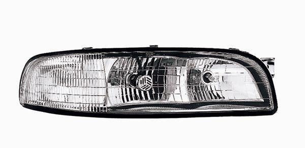 1997-1999 Buick LeSabre Sedan Passenger Side Headlight RH (W/ Corner Lamp)