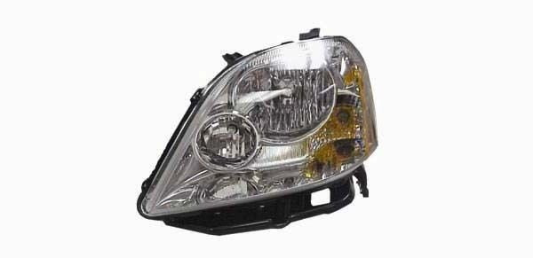 2005-2007 Ford Five Hundred Driver Side Headlight LH (W/O Signal Socket)