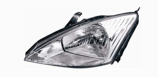 2000-2002 Ford Focus Driver Side Halogen Headlight LH (W/O HID)