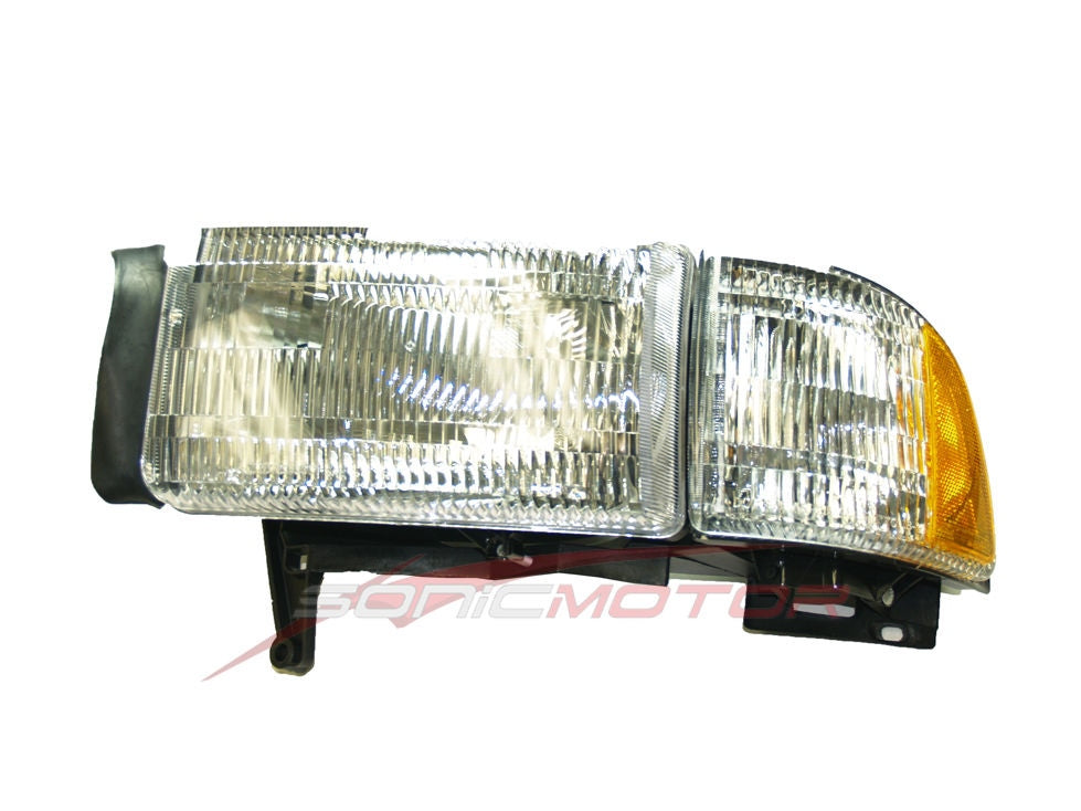 1994-2002 Dodge Ram 1500 2500 3500 Driver Side Headlight LH