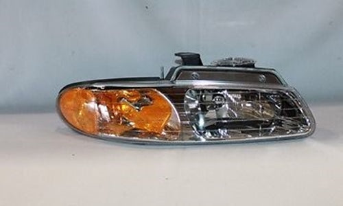 1996-1999 CHRYSLER DODGE PLYMOUTH Passenger Side Headlight w/o Quad Lamp