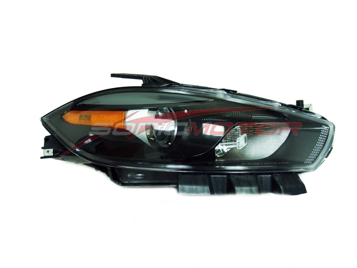 2013-2015 Dodge Dart Passenger Side Halogen Headlight RH (Black)