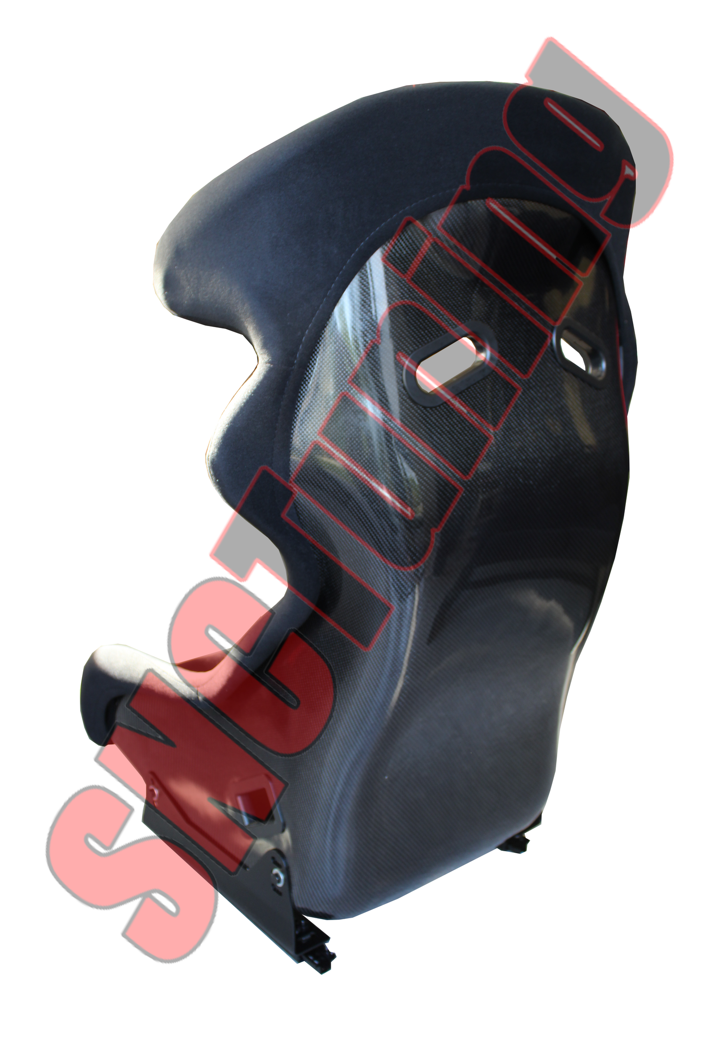 SNC Tuning FR1 Full Bucket Racing Seat Black - Carbon Fiber Shell