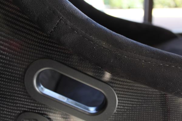 SNC Tuning G9 Full Bucket Racing Seat Black Suede - Carbon Fiber Shell
