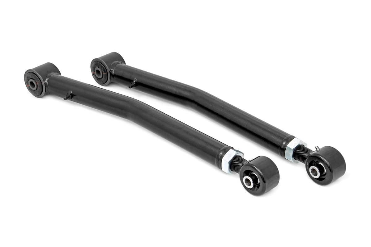 Rough Country Adjustable Front Lower Control Arms for 18-19 Jeep Wrangler JL 4WD