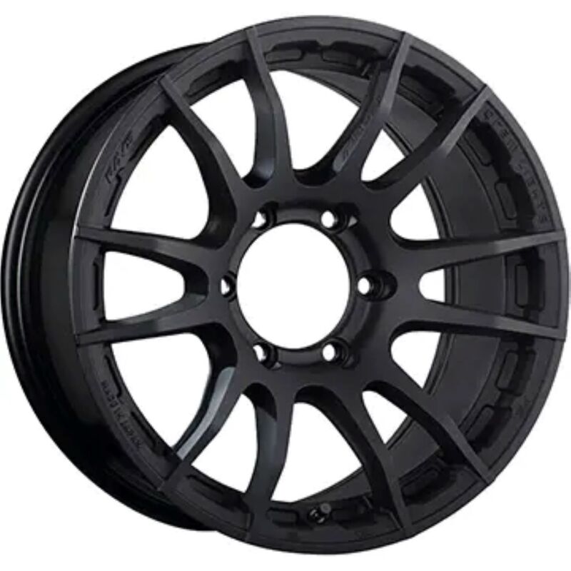 Gram Lights 57XR-X 17X8.0 +00 6x139.7 Black Graphite