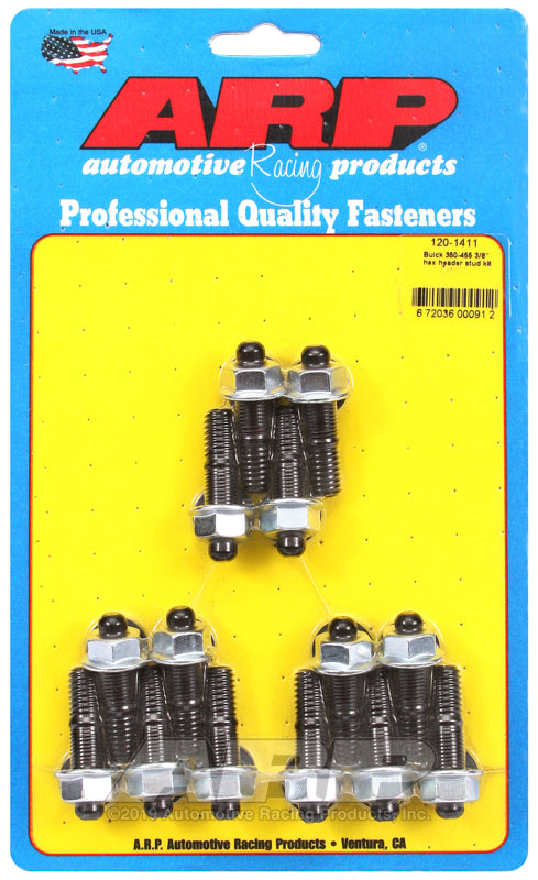 ARP Buick 350-455 3/8in hex header stud kit