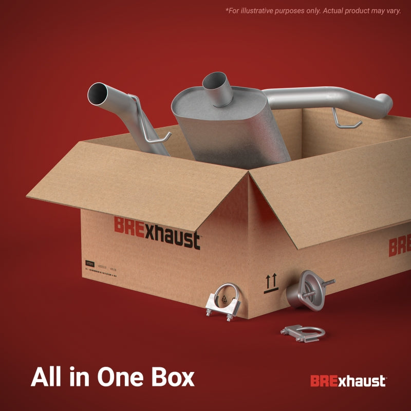 BRExhaust 93-95 Honda Civic Del Sol 1.5L Muffler Kit