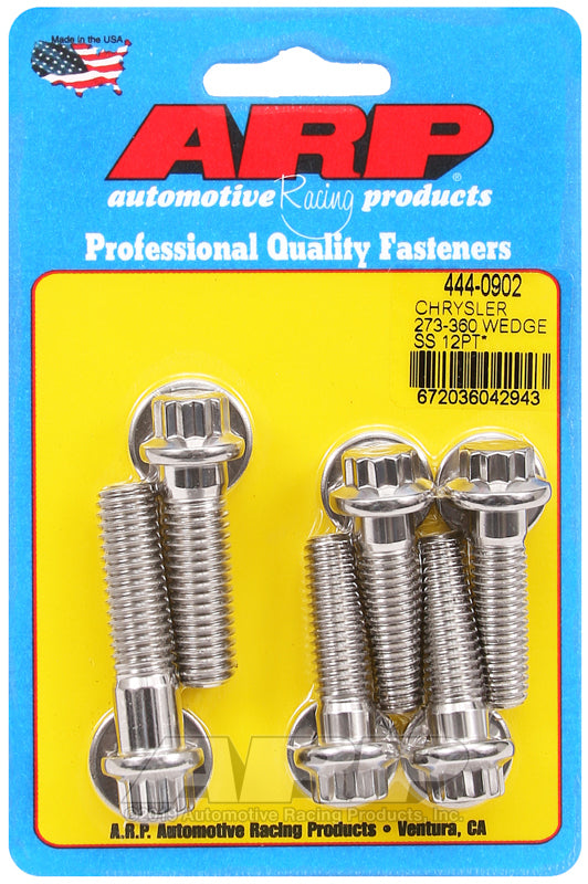 ARP Chrysler 273-360 wedge SS 12pt bellhousing bolt kit