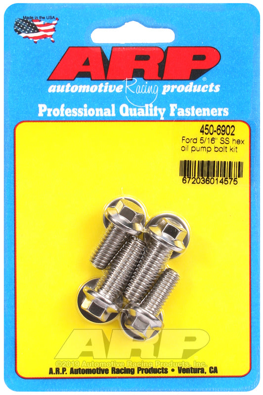 ARP Ford SS 5/16in hex oil pump bolt kit