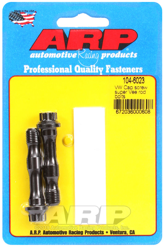ARP VW Super Vee cap screw rod bolts