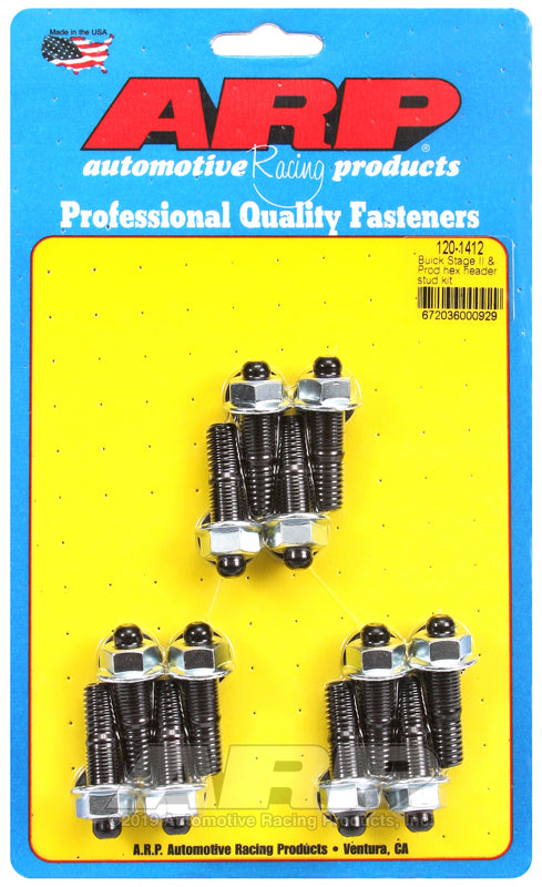 ARP Buick Stage II & Prod hex header stud kit