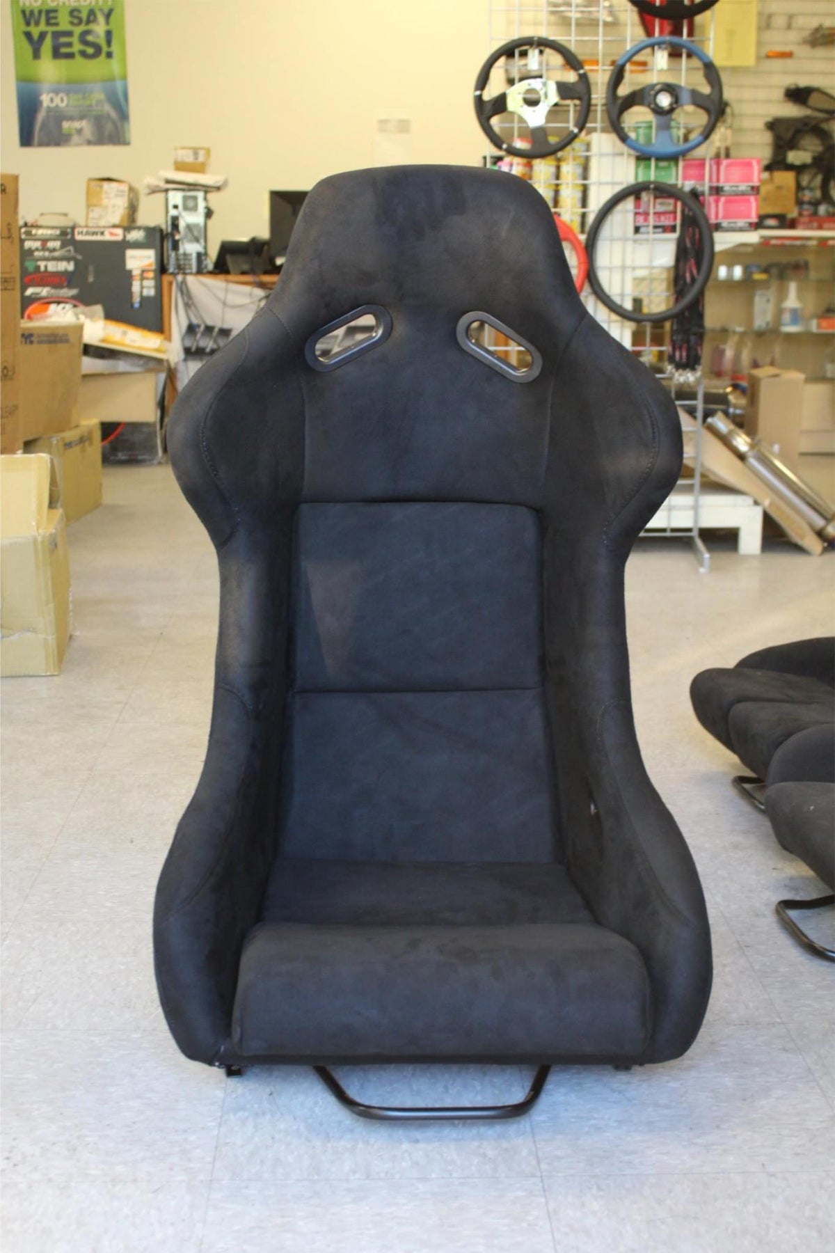 SNC Tuning Z2 Full Bucket Racing Seat Black Suede - Carbon Fiber Shell