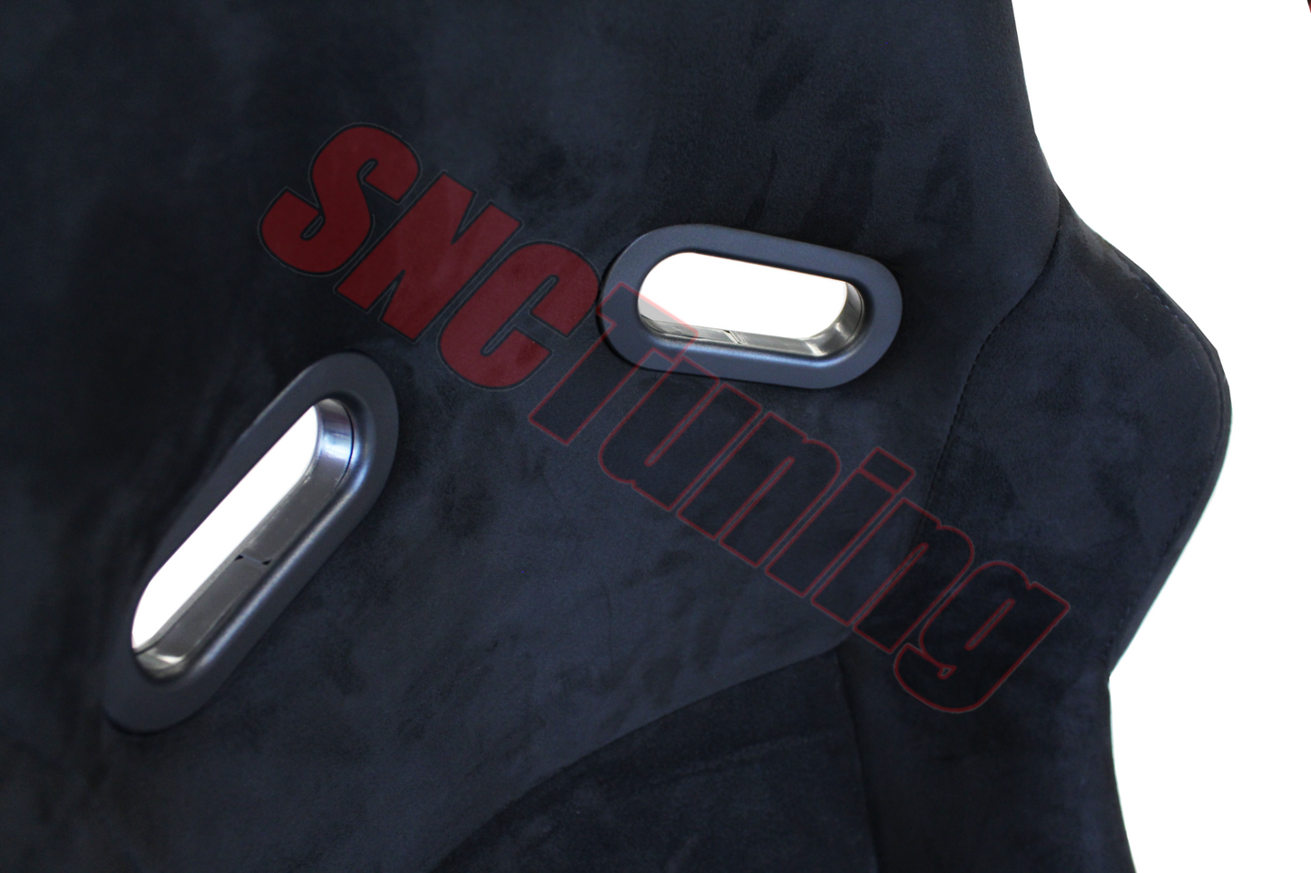 SNC Tuning VS3 Full Bucket Racing Seat Black - Suede Silver Sparkle Shell (Large)