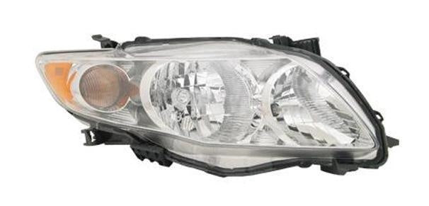 2009-2010 Toyota Corolla (Canada Built) Passenger Side Headlight RH