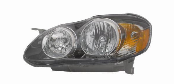 2005-2008 Toyota Corolla Driver Side Headlight LH