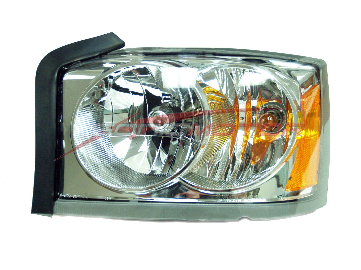 2006-2007 Dodge Dakota Driver Side Headlight LH (W/O Black)