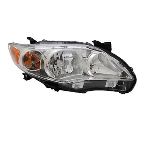 2011-2013 Toyota Corolla LE Passenger Side Headlight RH