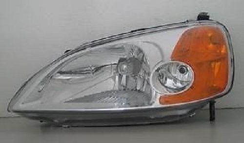 2001-2003 Honda Civic 2-Door Coupe Driver Side Headlight Lamp