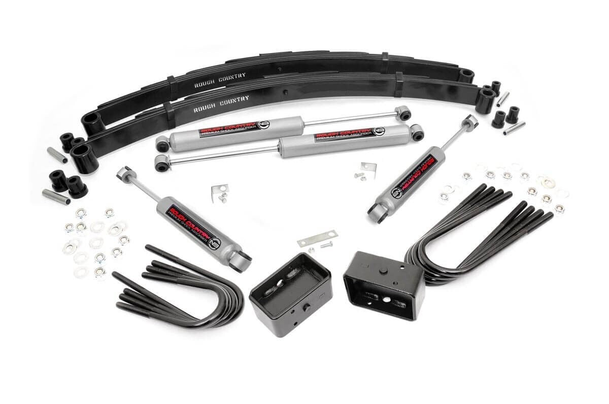 Rough Country Suspension 4" Lift Kit For 73-76 Chevrolet GMC 4WD Trucks Blazer