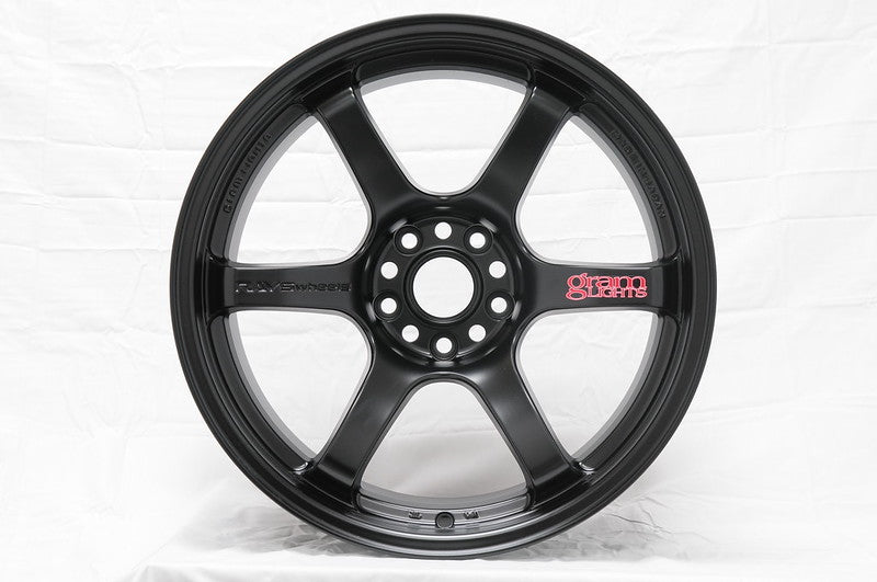 Gram Lights 57DR 19x9.5 +35 5x120 Semi Gloss Black Wheel