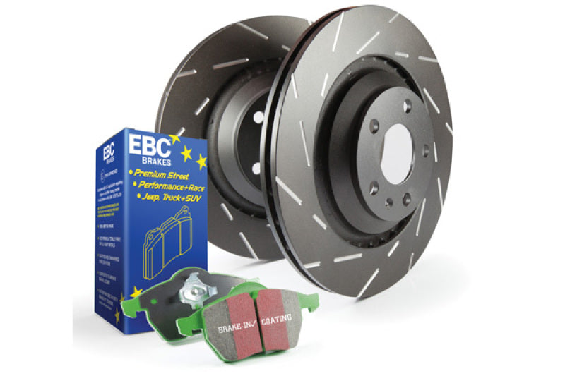 EBC S4 Kits Greenstuff Pads and USR Rotors