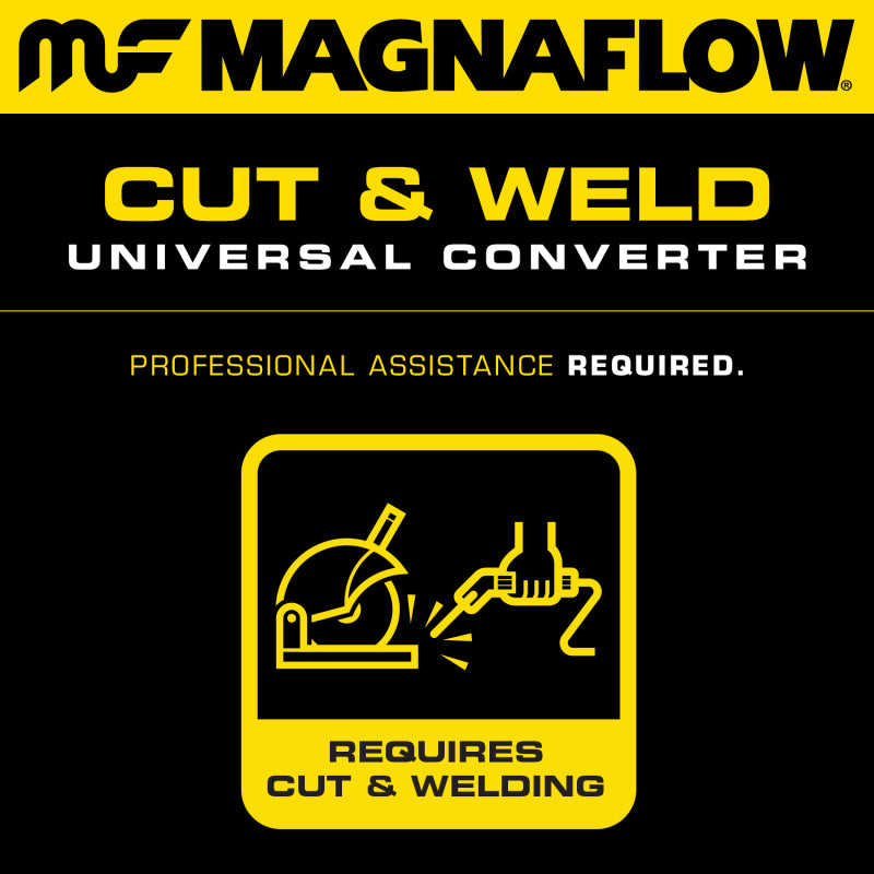 Magnaflow Conv Univ 2.25 Rear CA