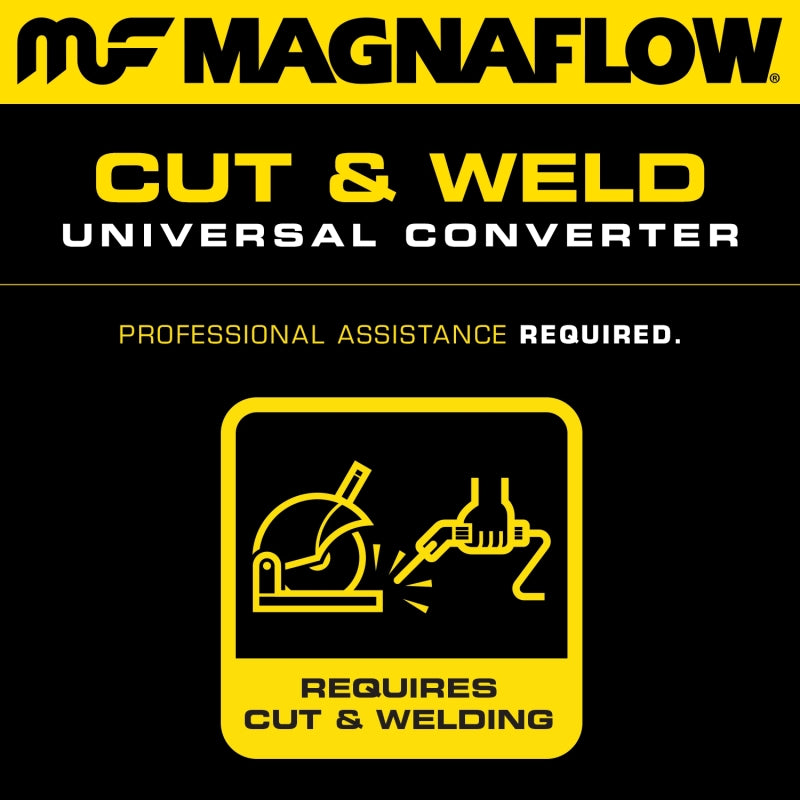 Magnaflow Conv Univ 2.50 Rear CA