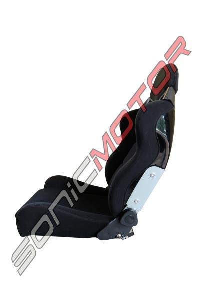 SNC Tuning CG Reclinable Racing Seat Black "LARGE" - FRP Shell