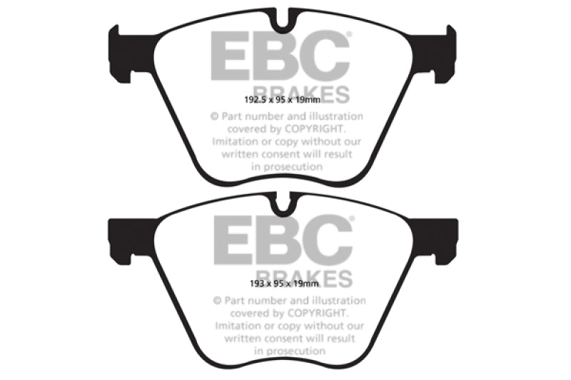EBC 11+ BMW (Alpina) B7 4.4 Turbo Bluestuff Front Brake Pads