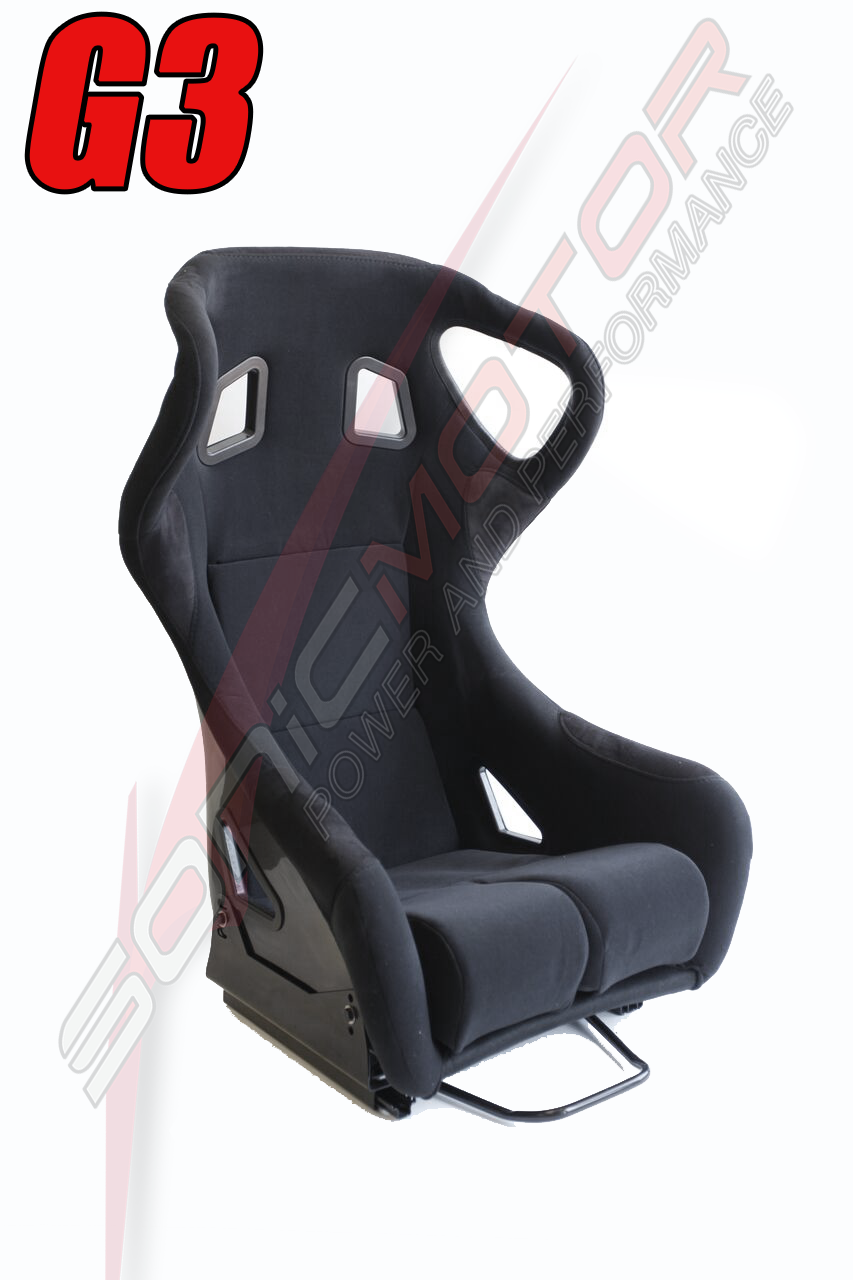 SNC Tuning G3 Full Bucket Racing Seat Black - FRP Shell
