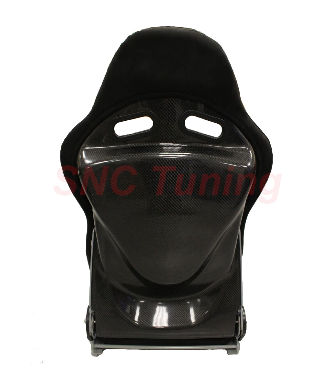 SNC Tuning GS Reclinable Bucket Seat Black Suede - Carbon Fiber Shell (Large)