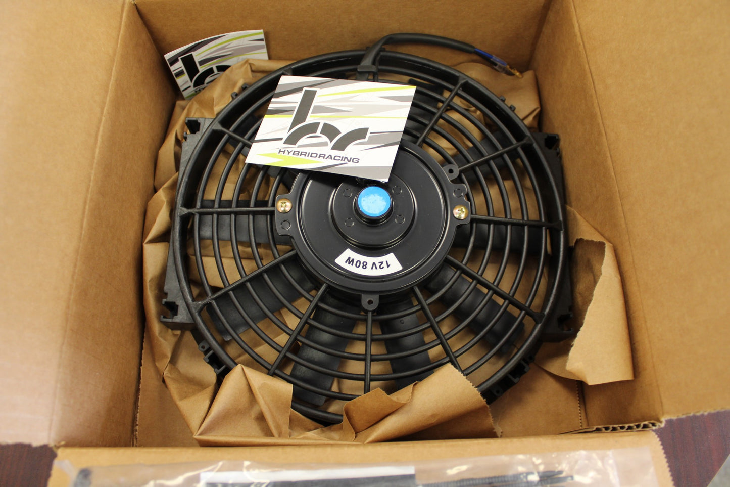 HYBRID RACING FAN-01-10 Slim 10" Cooling Fan 1600CFM For Honda Acura Universal