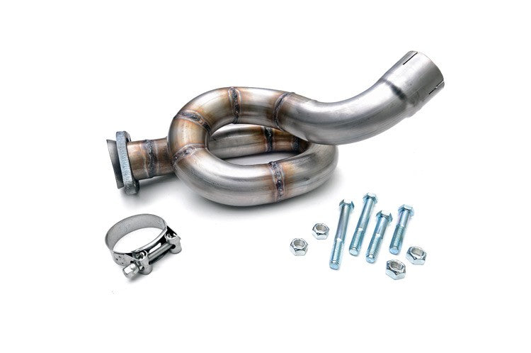 Rough Country Exhaust Loop Relocation Kit for 12-18 Jeep Wrangler JK 4x4