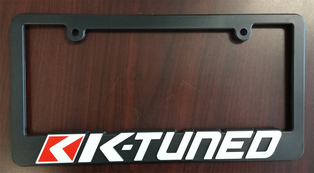 K-Tuned KTUNED Official License Plate Frame