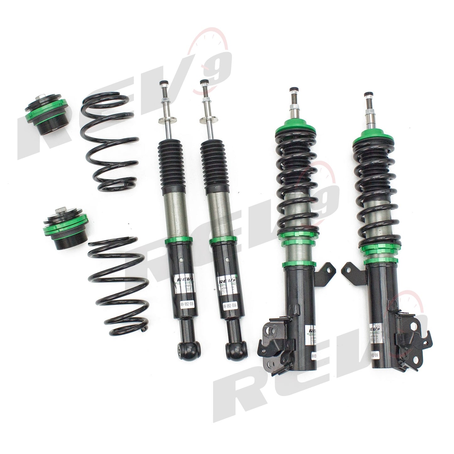 REV9 Hyper Street II Adjustable Coilover Shock Strut Kit for 09-14 Honda Fit GE