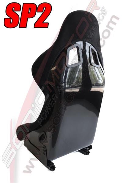 SNC Tuning SP2 Full Bucket Racing Seat Black - FRP Shell