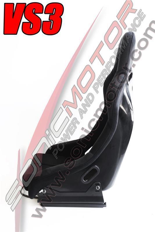SNC Tuning VS3  Full Bucket Racing Seat Black Large - FRP Shell