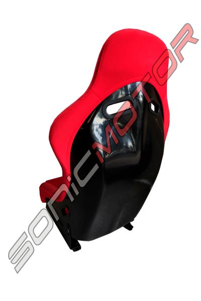 SNC Tuning VS3  Full Bucket Racing Seat Red Large - FRP Shell