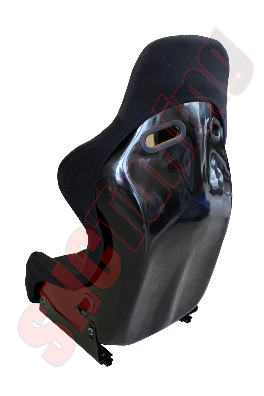 SNC Tuning ZG3 Full Bucket Racing Seat Black Large - FRP Shell